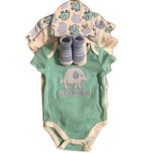 Little Beginnings Baby Boy 5 Piece Set